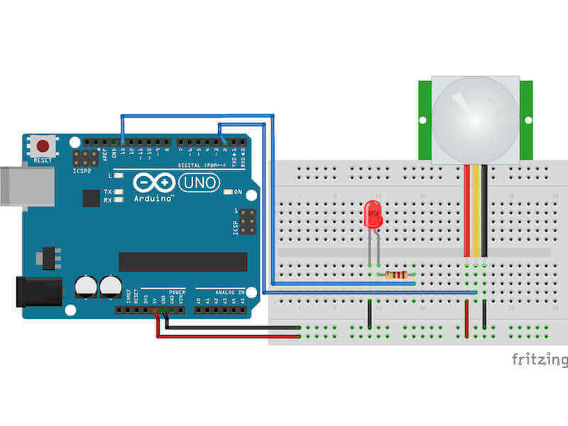 Arduino hareket sensörü kullanımı