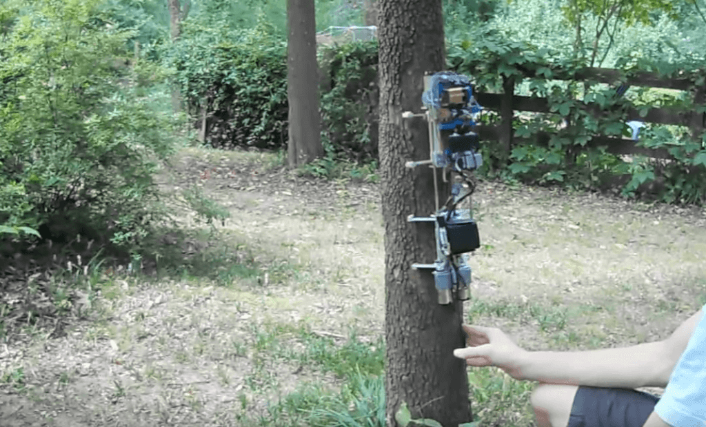 Arduino ağaç tırmanan robot