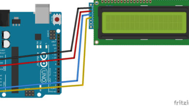 Arduino lcd i2c bağlantı şeması