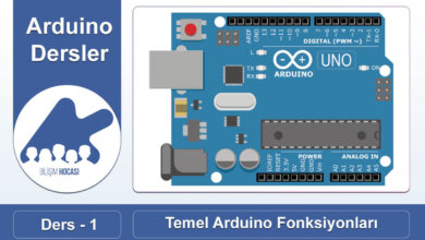 temel arduino fonksiyonları